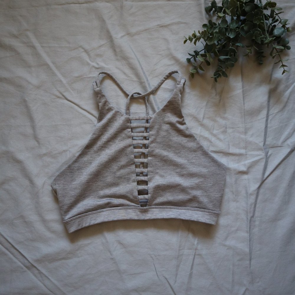 RYKA Heather Gray Sports Bra Small